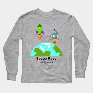 Space race to freedom Long Sleeve T-Shirt